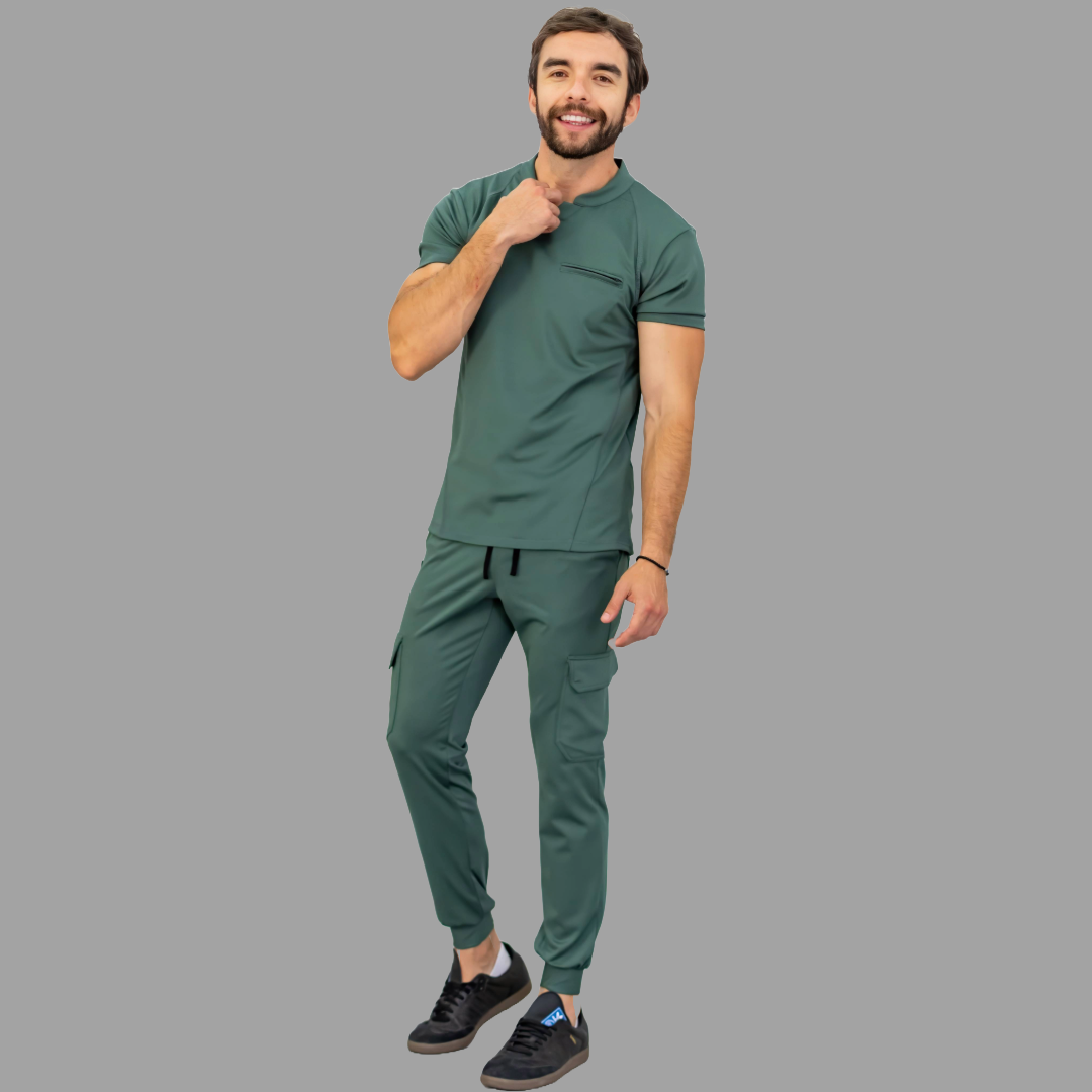 Men's Pants 910 Jasper Green Super Stretch, Scrubs 910