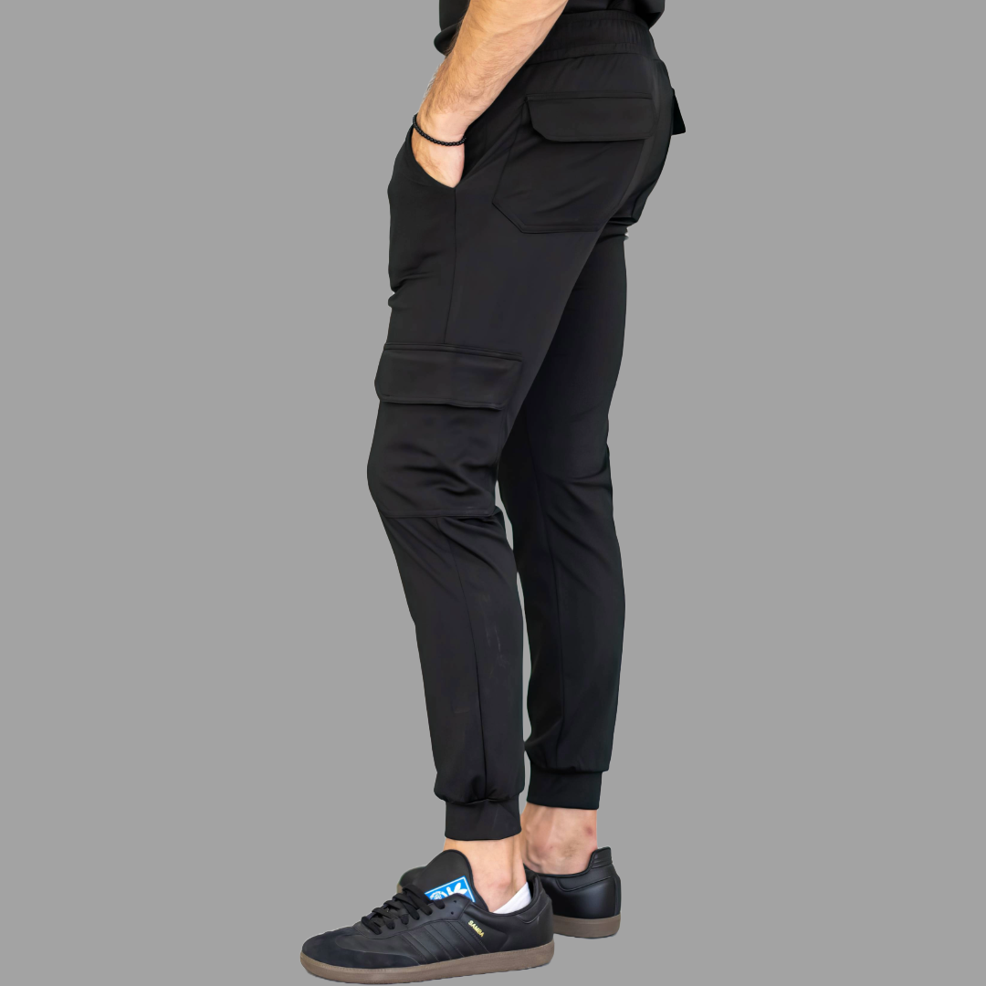 Men's Pants 910 Black Super Stretch, Scrubs 910