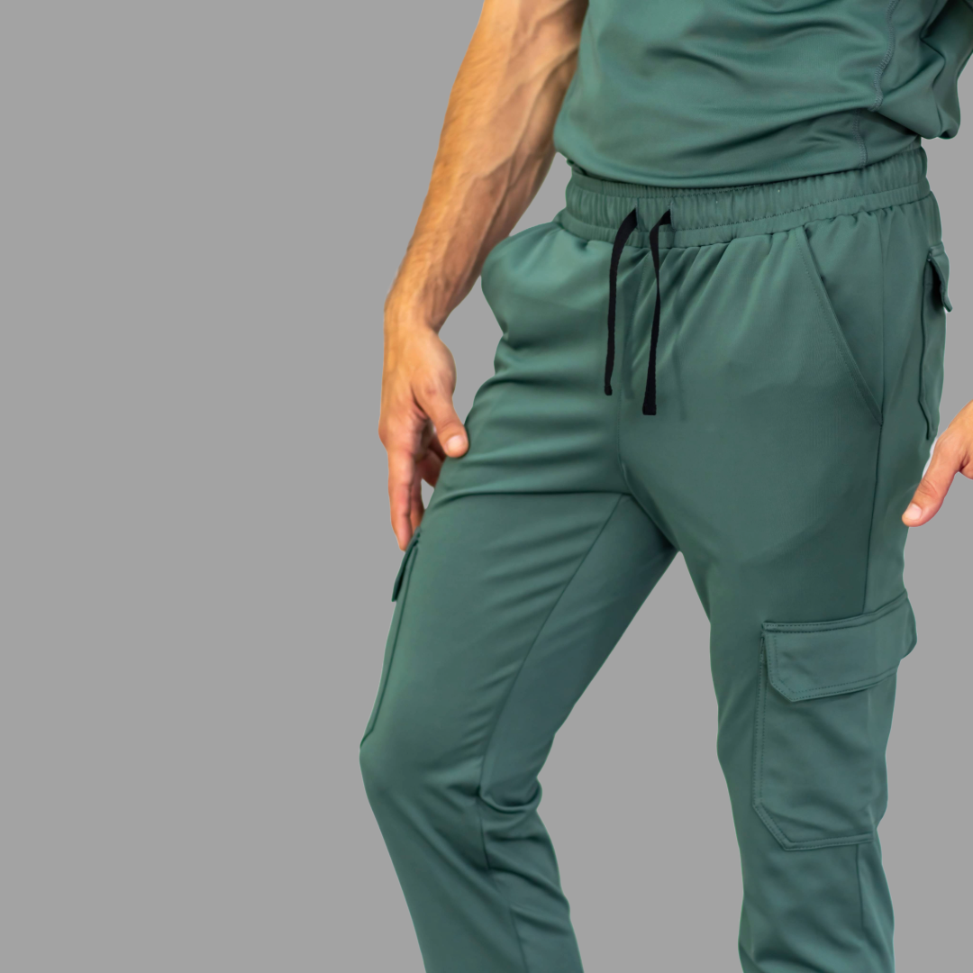 Men's Pants 910 Jasper Green Super Stretch, Scrubs 910