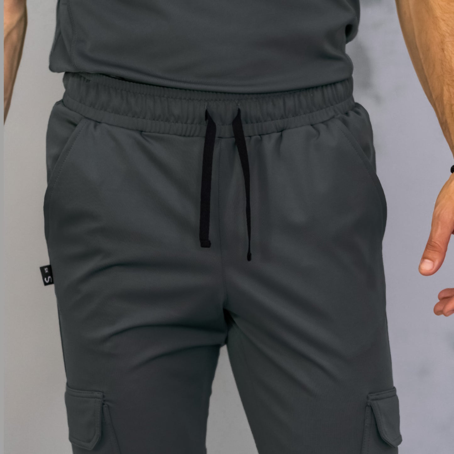 Men's Pants 910 Oxford Gray Super Stretch, Scrubs 910