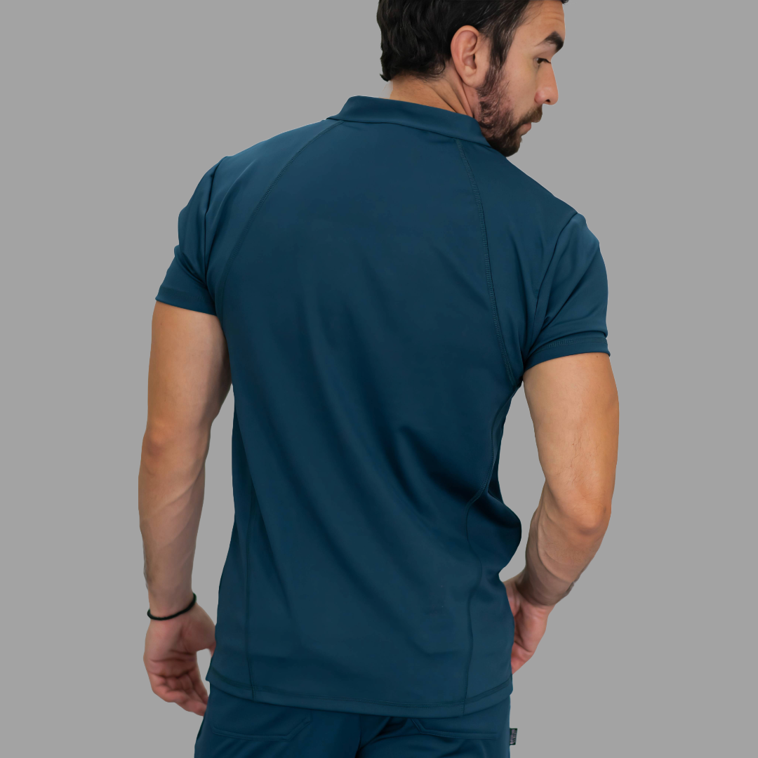 Men's Top 910 Airforce Blue Super Stretch, Scrubs 910