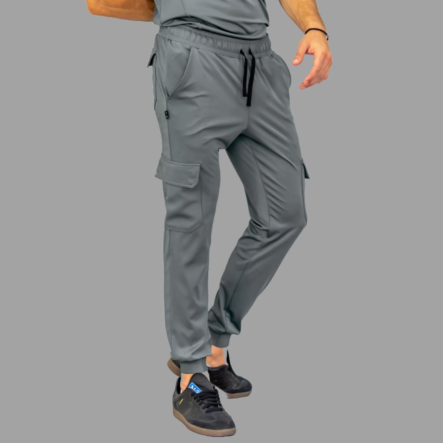Men's Pants 910 Medium Gray Super Stretch, Scrubs 910