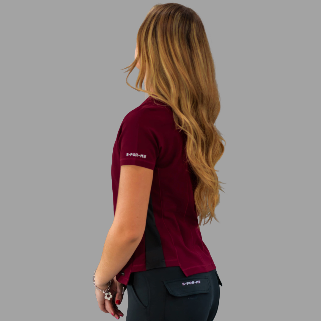 Women’s Waterproof 301 Burgundy/Black Top, Scrubs style 301
