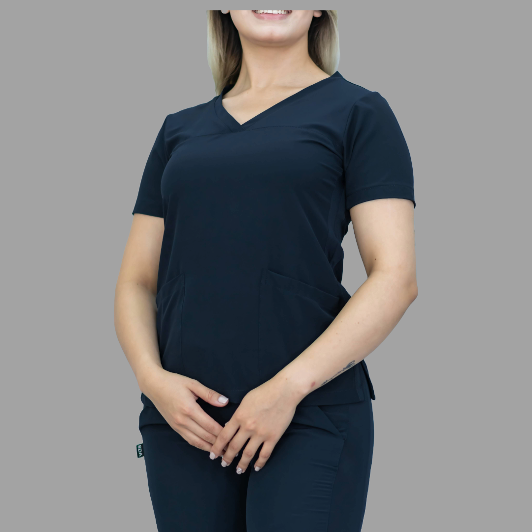 Women's Top Fways Navy, Scrubs 530