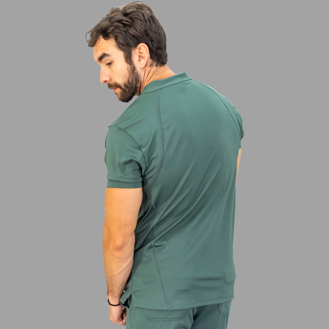 Men's Top 910 Jasper Green Super Stretch, Scrubs 910