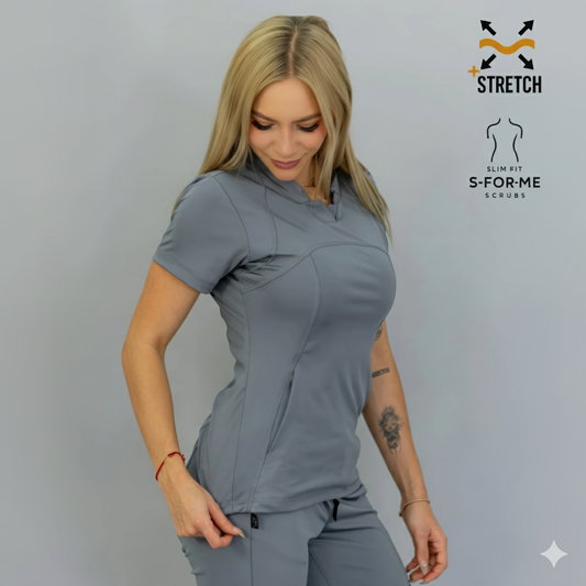 scrub tops for women