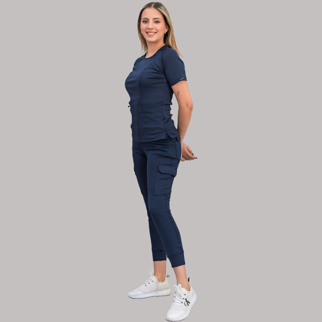 Women's Pants 901 Navy Blue, Super Stretch Scrubs