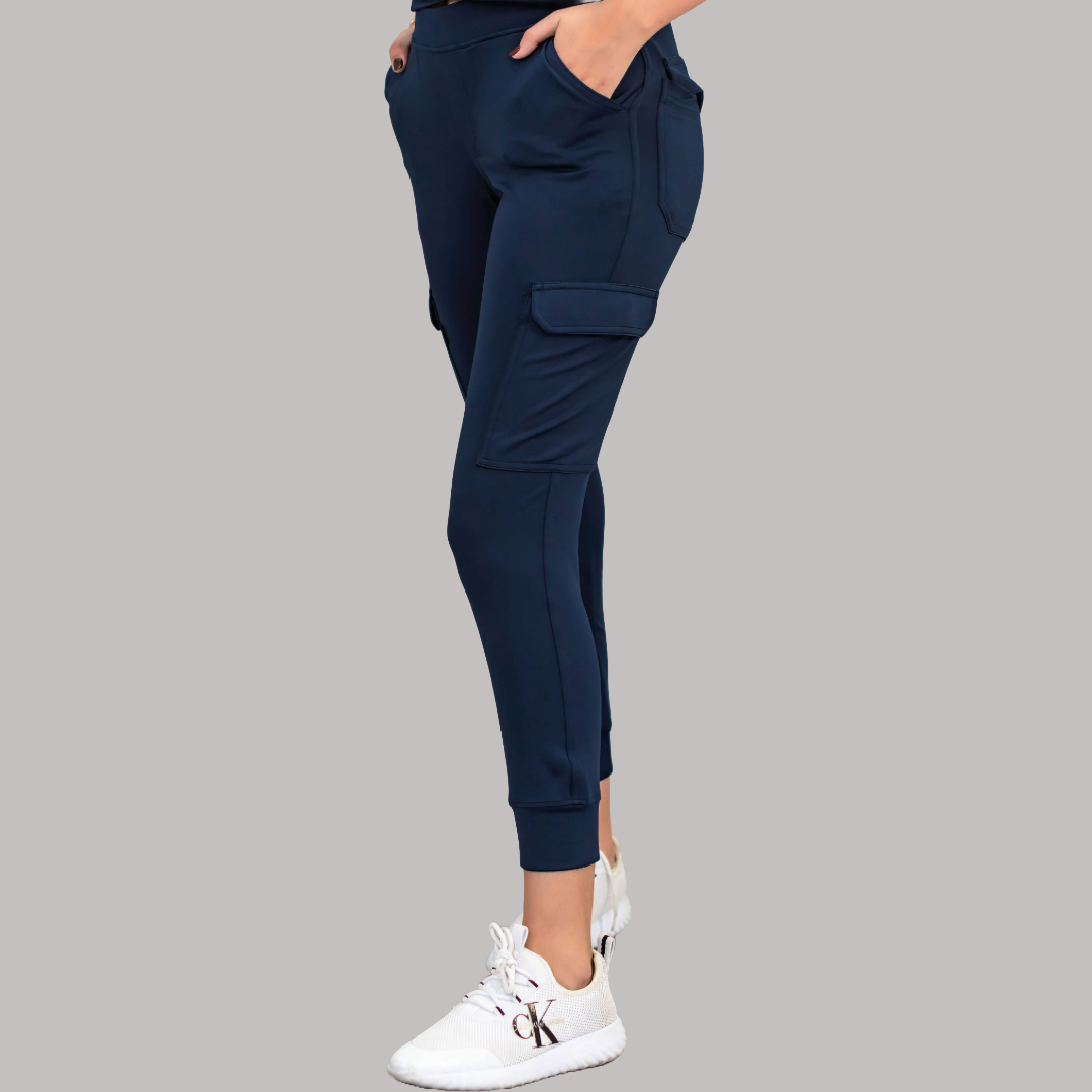Women's Pants 901 Navy Blue, Super Stretch Scrubs