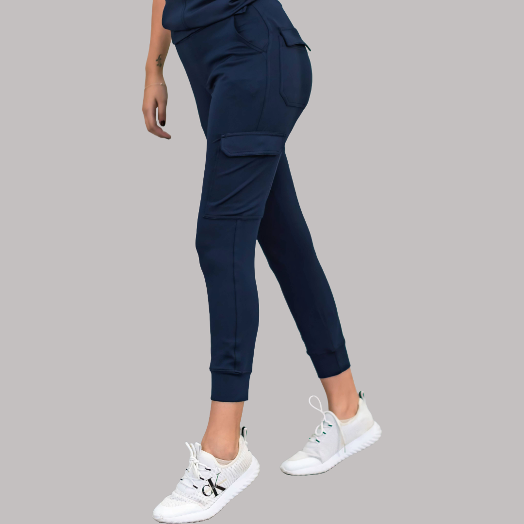 Women's Pants 901 Navy Blue, Super Stretch Scrubs
