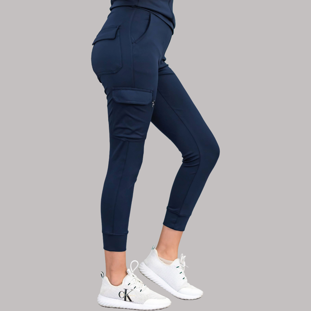 Women's Pants 901 Navy Blue, Super Stretch Scrubs