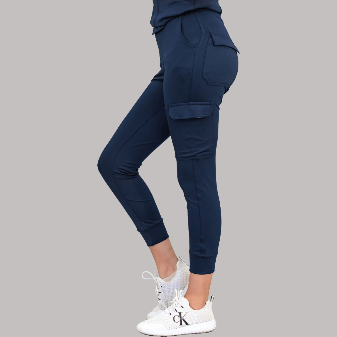 Women's Pants 901 Navy Blue, Super Stretch Scrubs