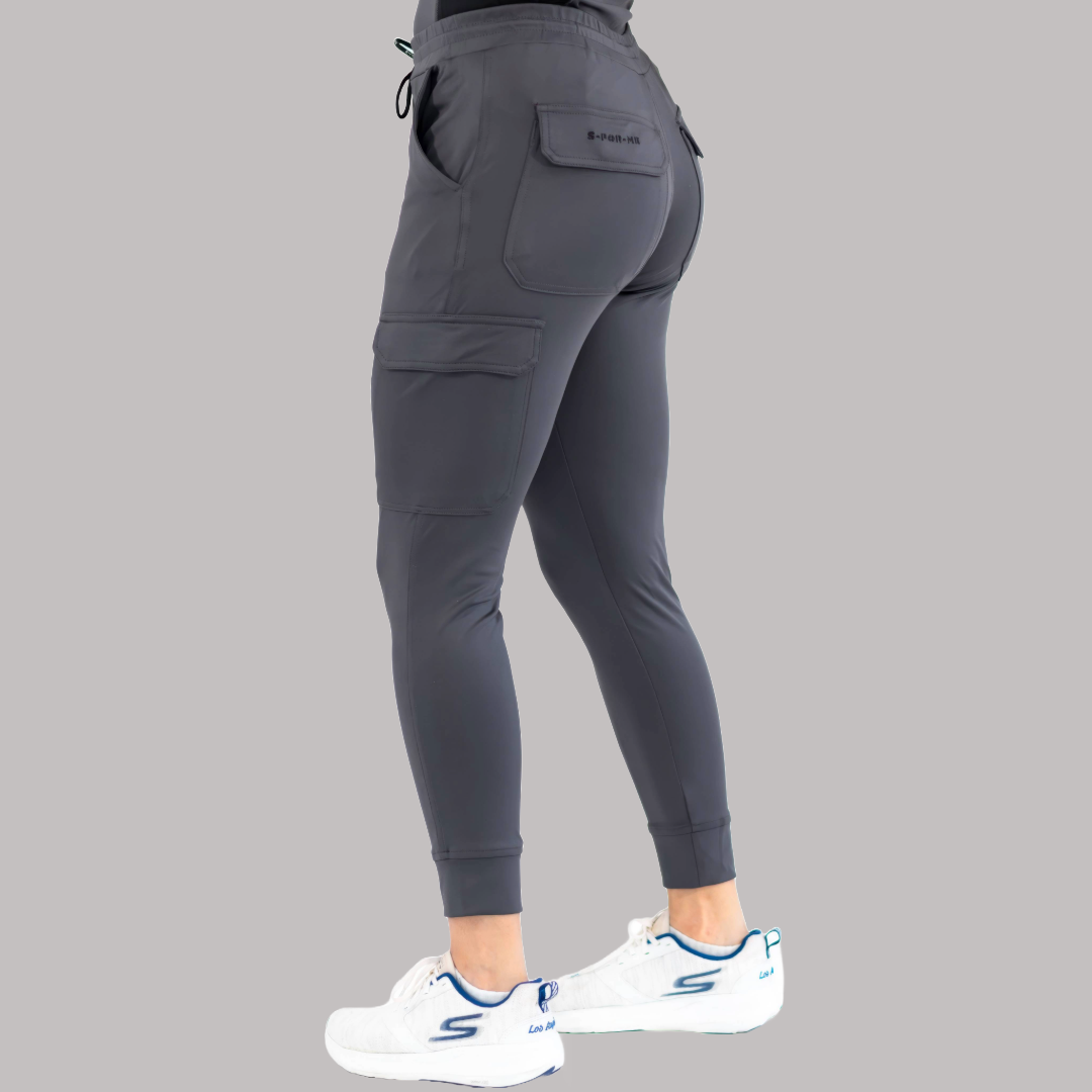 Women’s Jogger 905 Oxford Gray, Super Stretch Scrubs