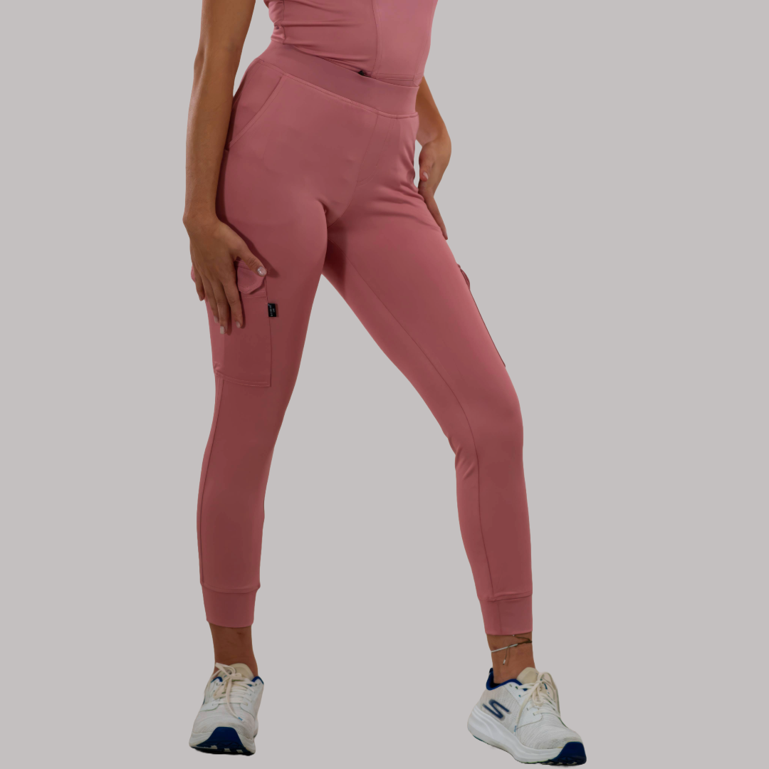 Women's Scrub Jogger 901 Rosewood, Super Stretch Scrubs