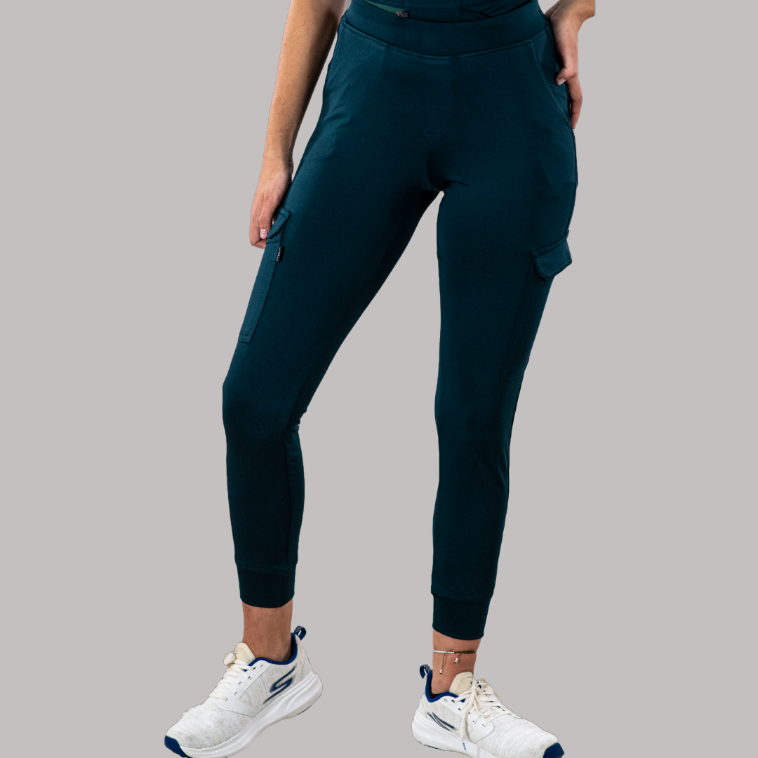 Women's Scrubs Jogger Pants 901 Bottle Green