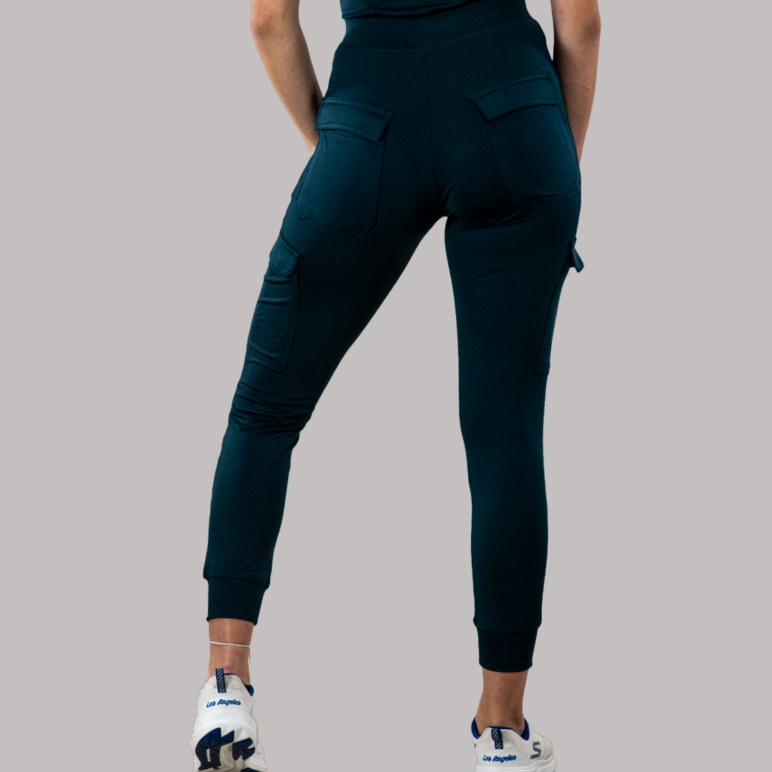 Women's Scrubs Jogger Pants 901 Bottle Green