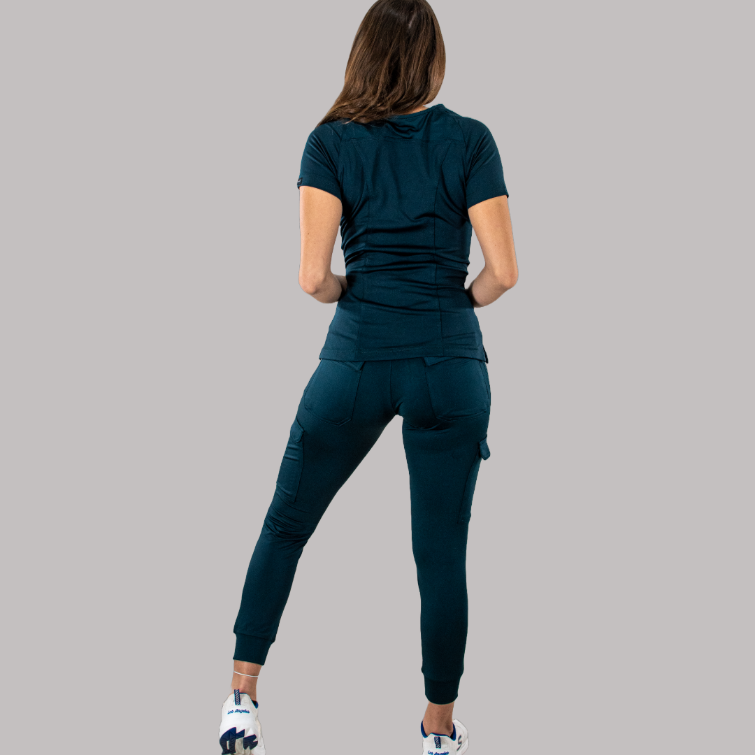 Women's Scrubs Jogger Pants 901 Bottle Green