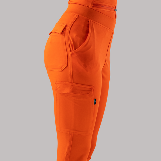 Women's Scrub Jogger Pants 901 Flame