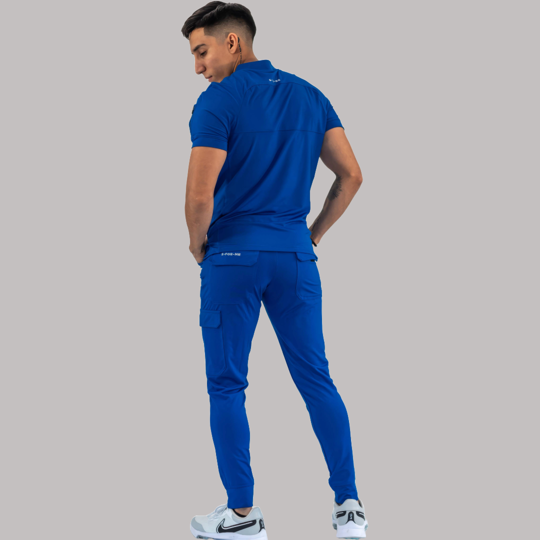 Men's Jogger 905 Royal Blue, Scrubs Super Stretch