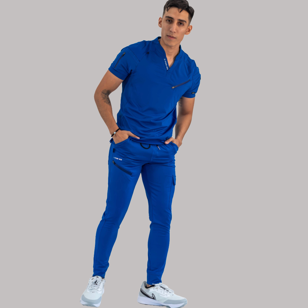 Men's Jogger 905 Royal Blue, Scrubs Super Stretch