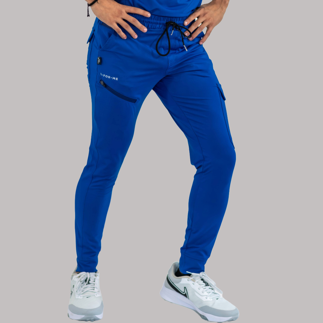 Men's Jogger 905 Royal Blue, Scrubs Super Stretch