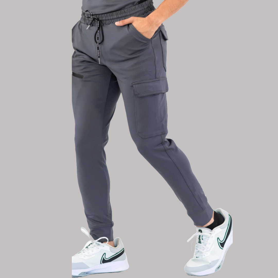 Men's Jogger 905 Oxford Gray, Scrubs Super Stretch
