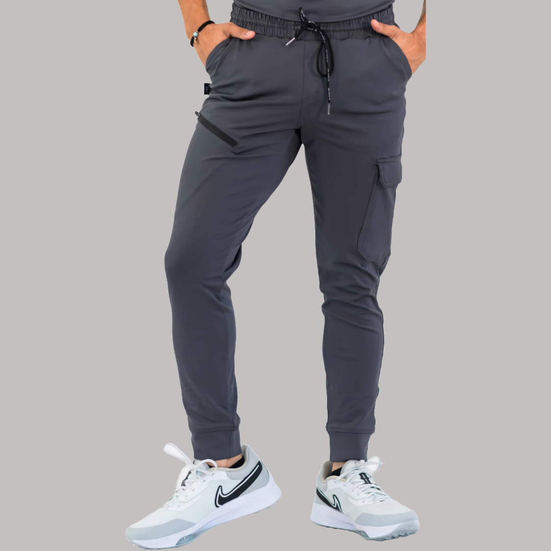 Men's Jogger 905 Oxford Gray, Scrubs Super Stretch