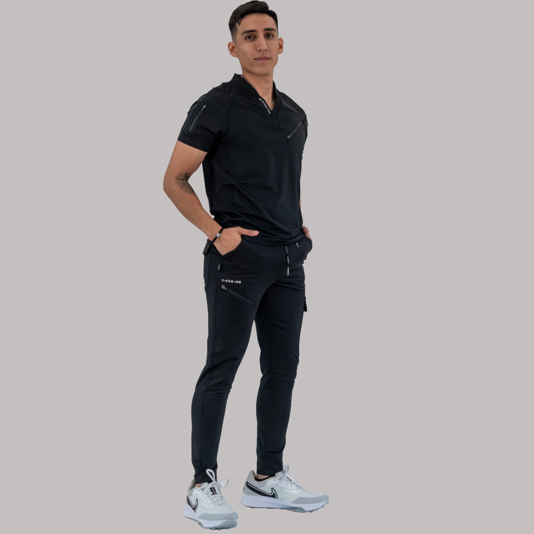 Men's Jogger 905 Black, Scrubs Super Stretch