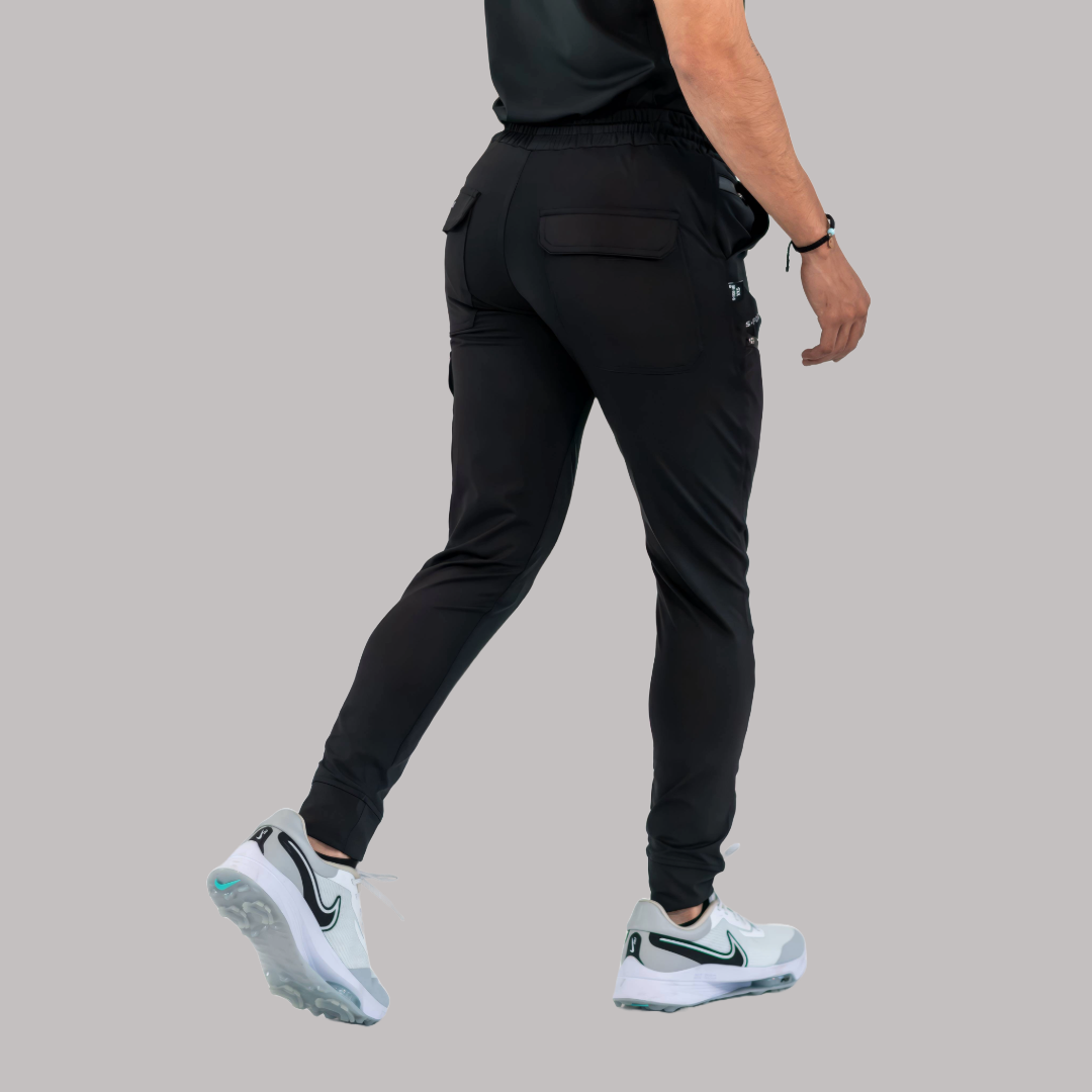 Men's Jogger 905 Black, Scrubs Super Stretch