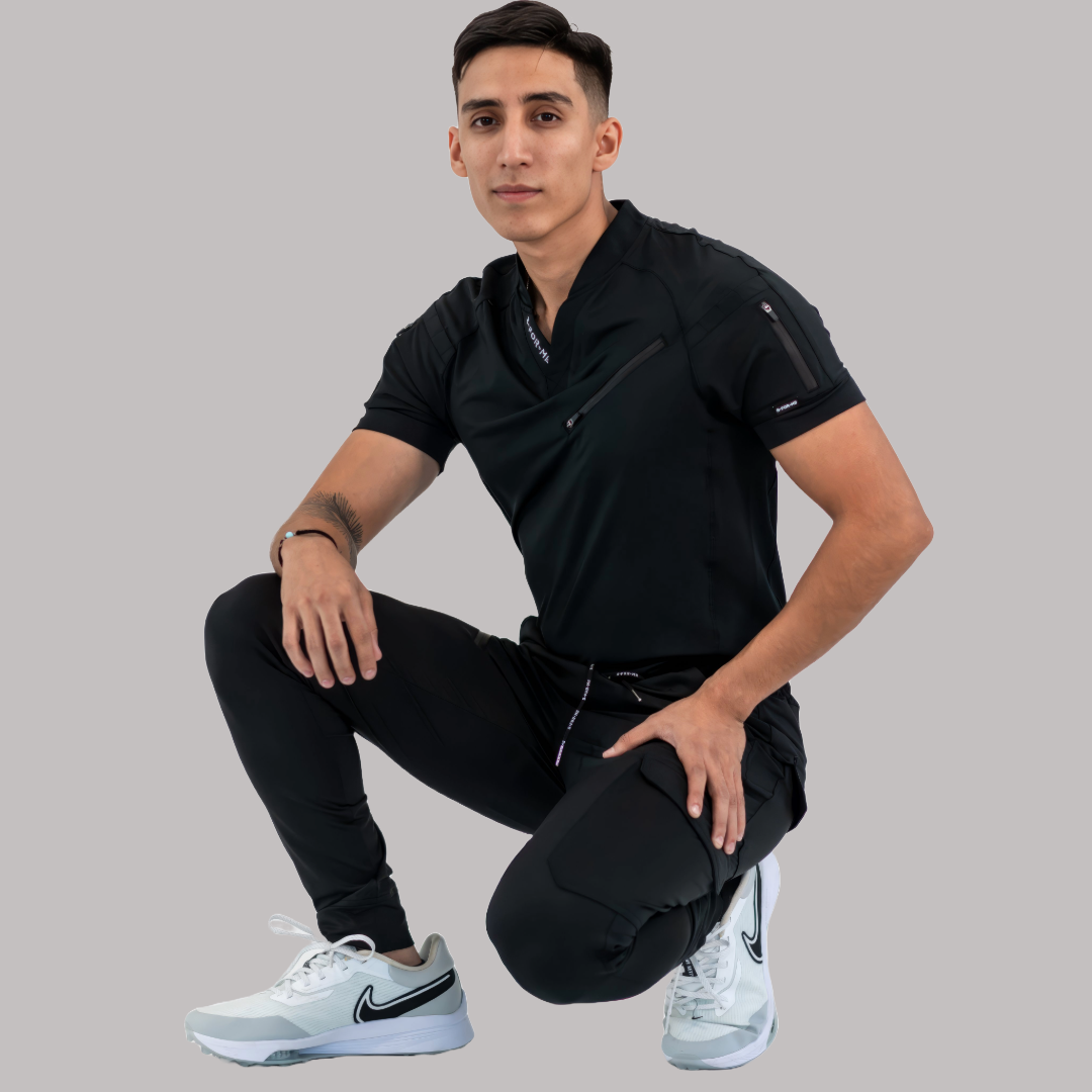 Men's Jogger 905 Black, Scrubs Super Stretch