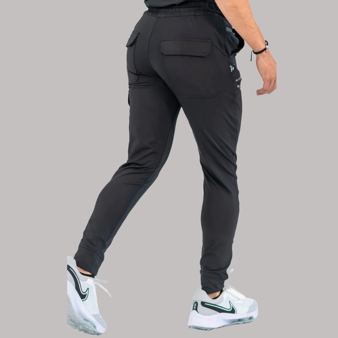 Men's Jogger 905 Black, Scrubs Super Stretch