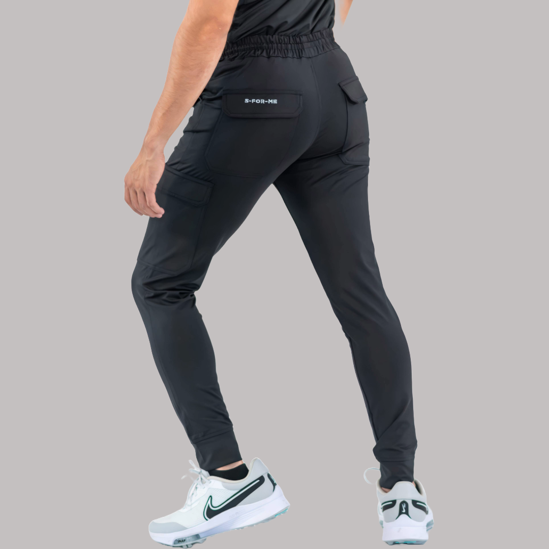 Men's Jogger 905 Black, Scrubs Super Stretch