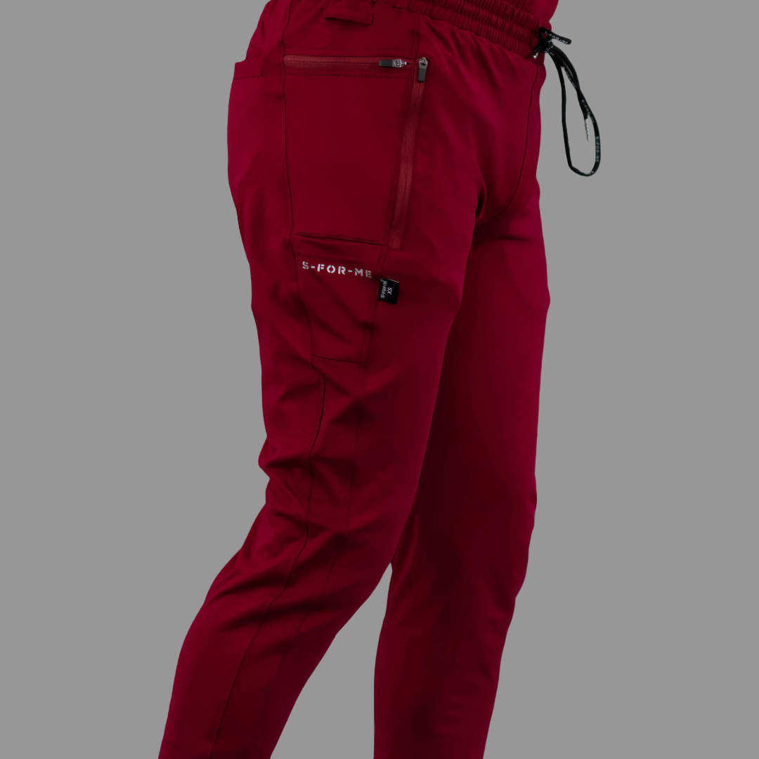 Men's Pants 920 Burgundy Super Stretch