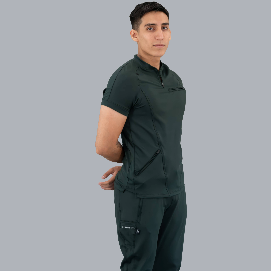 Men's Top 920 Super Stretch Green, Scrubs 920