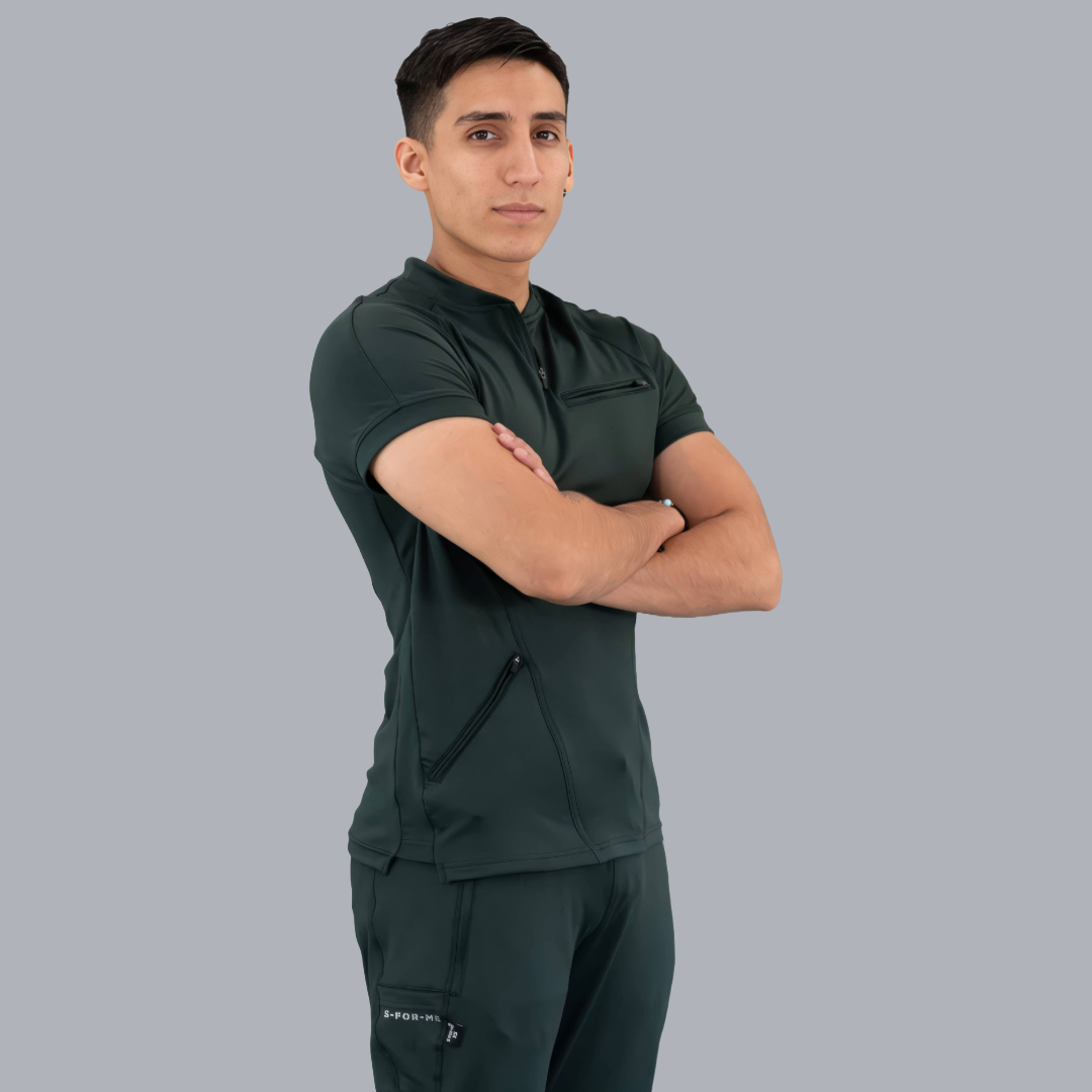 Men's Top 920 Super Stretch Green, Scrubs 920