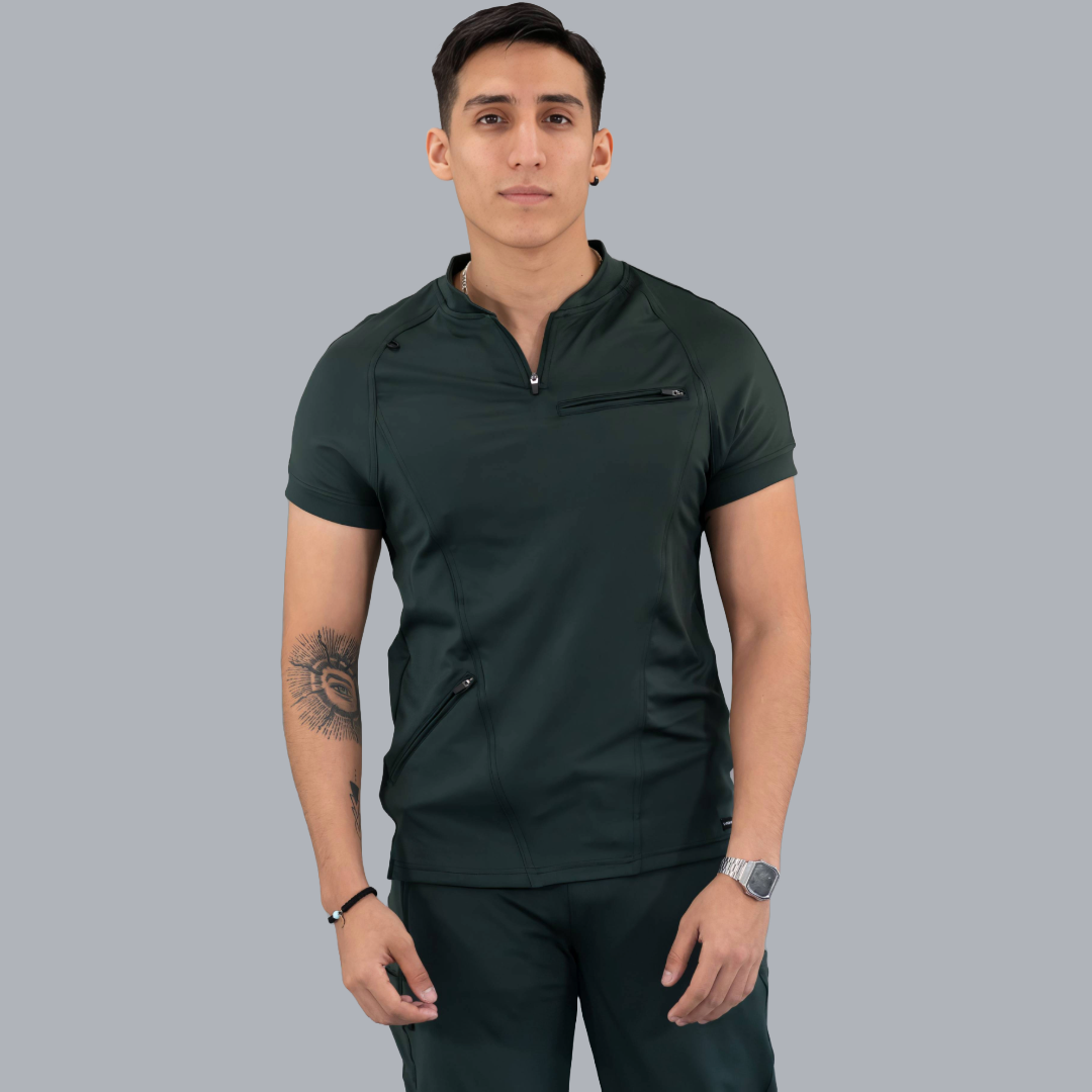 Men's Top 920 Super Stretch Green, Scrubs 920