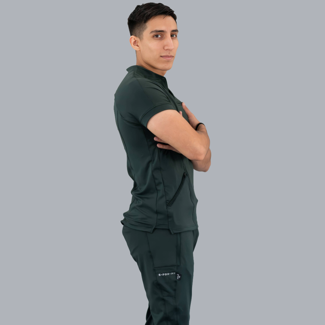 Men's Pants 920 Green Super Stretch, Scrubs 920
