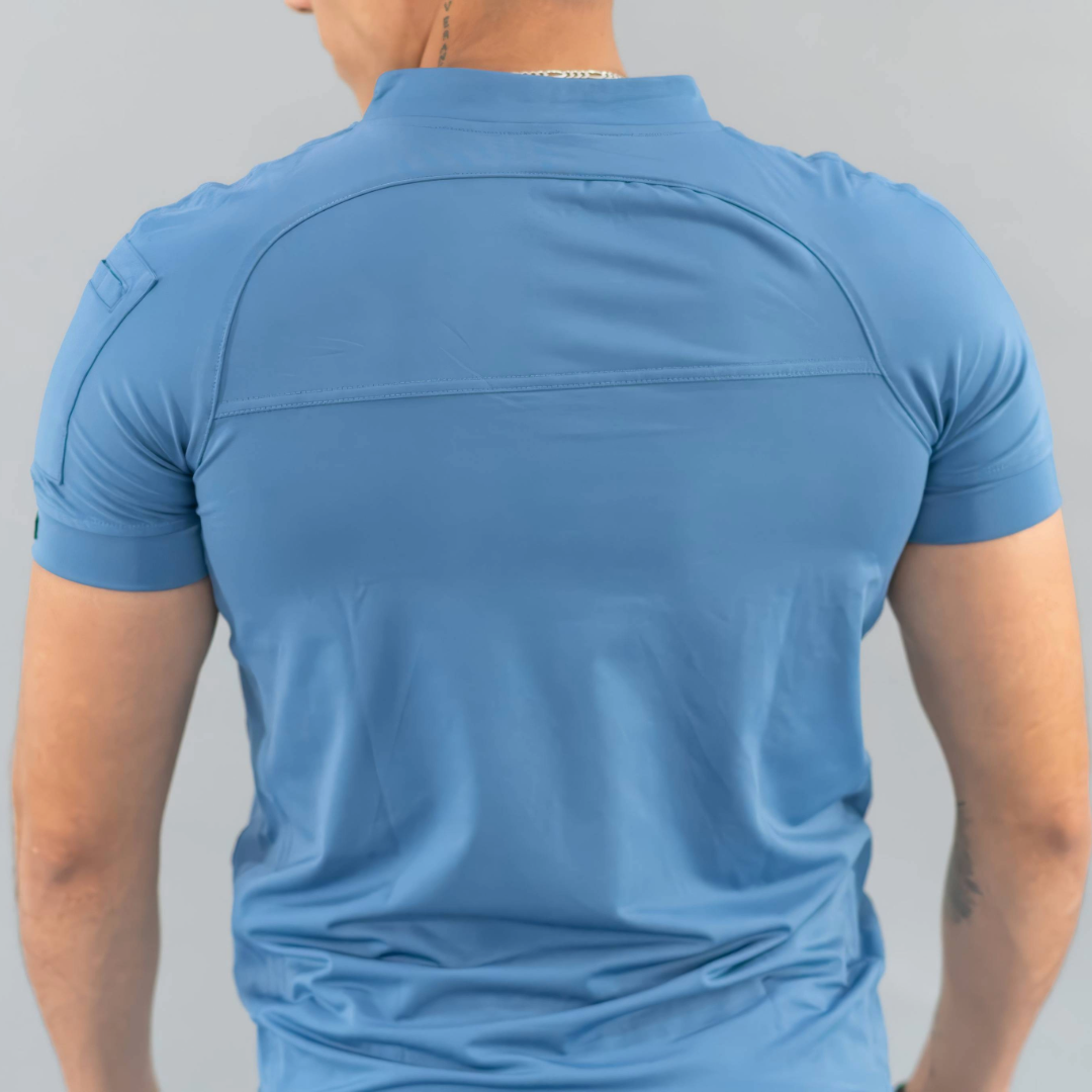 Men's Top 901 Cornflower Blue Super Stretch, Scrubs 901
