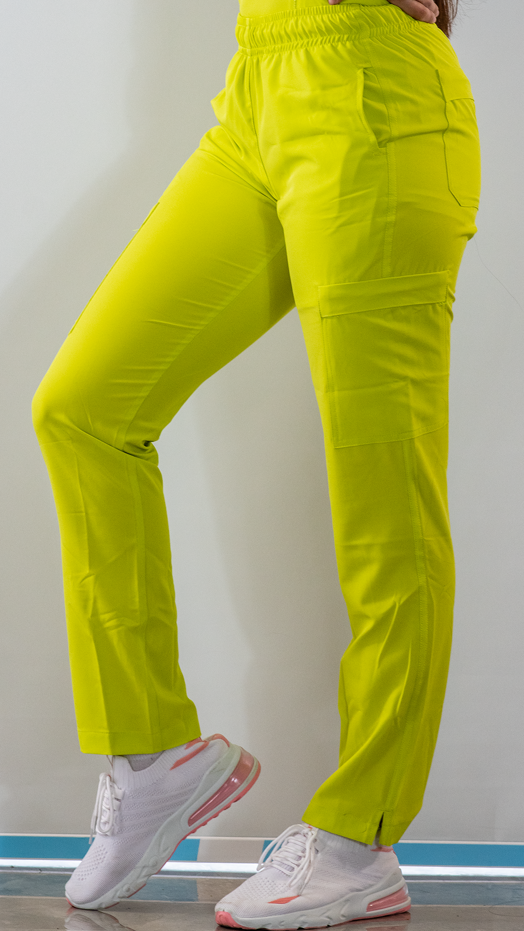 Women's 501 Scrub Pants Stretch Fways Lime