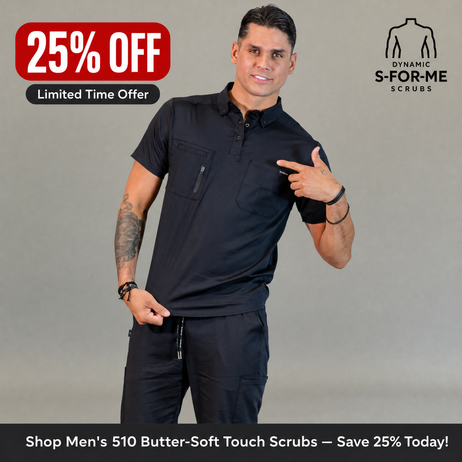 Men´s Scrubs 510 Butter-Soft Touch