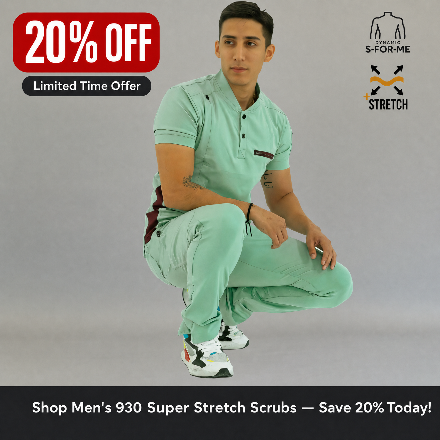 Men´s Scrubs 930 Super Stretch Fabric