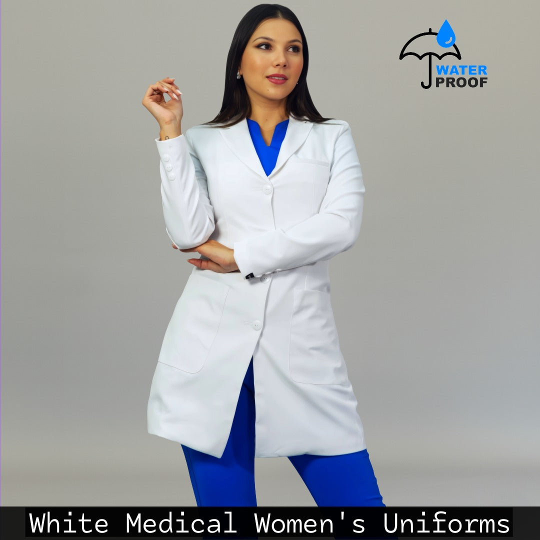 White Medical Women's Uniforms