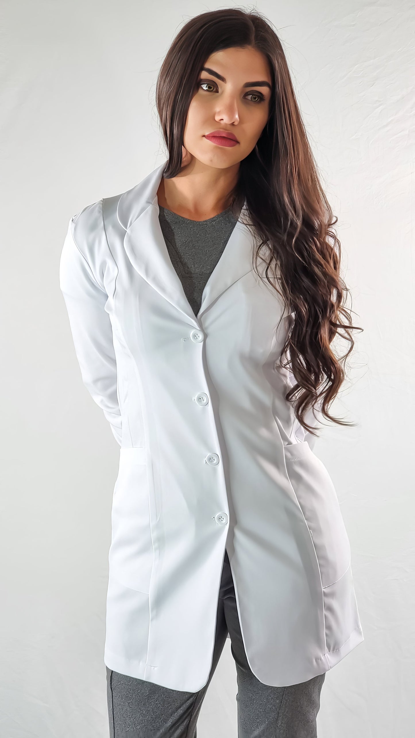 Contoured Fit Women's Lab Coat