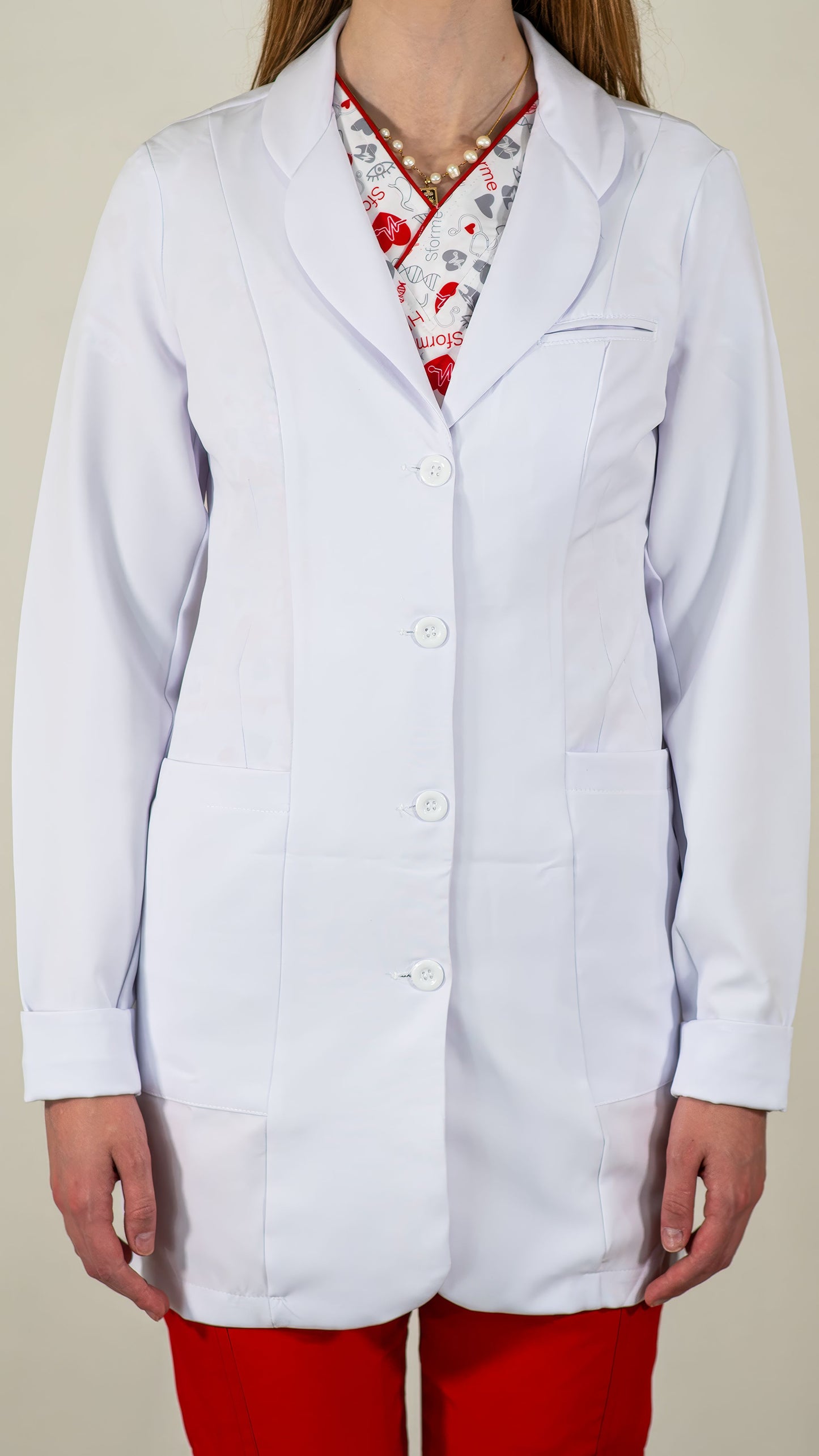 Contoured Fit Women's Lab Coat