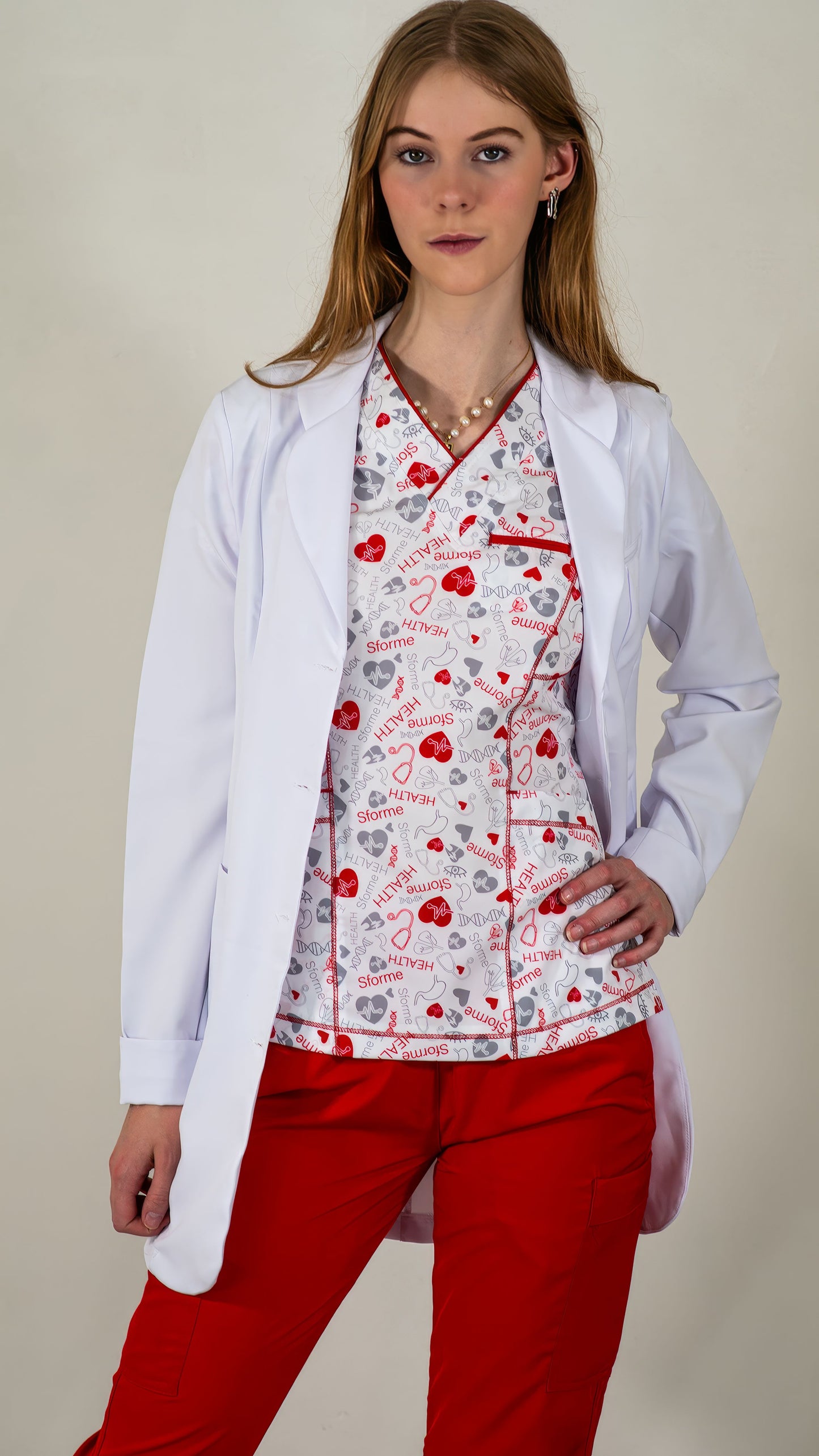 Contoured Fit Women's Lab Coat