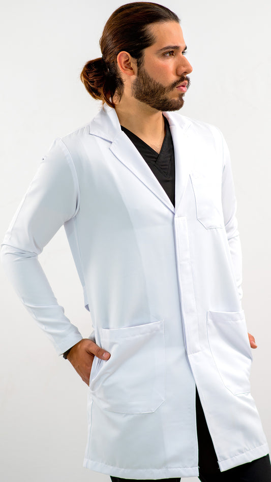 Men's White Lab Coat