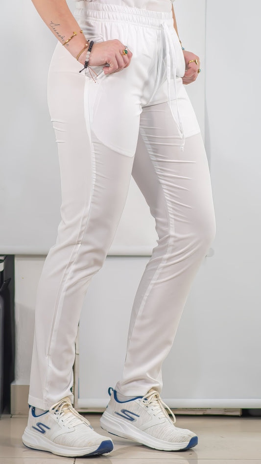 Women's Scrub Pants 600 White