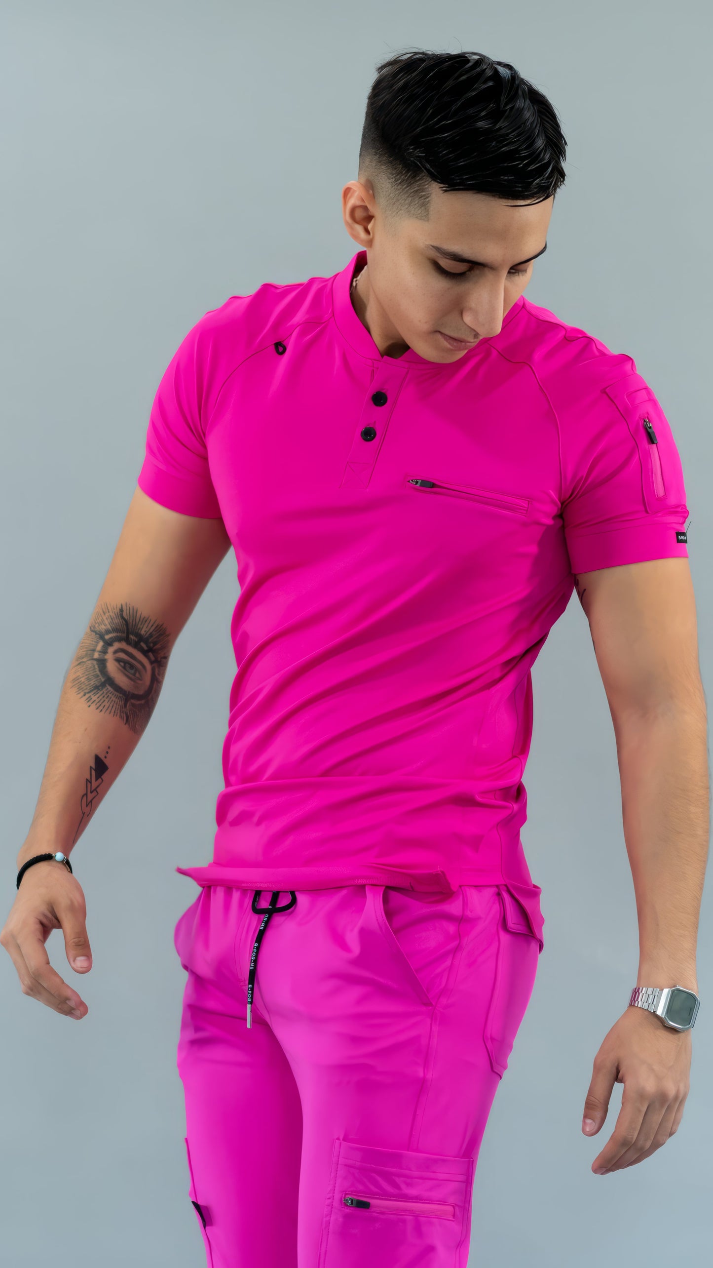 Men's Top 901, Fuchsia Super Stretch