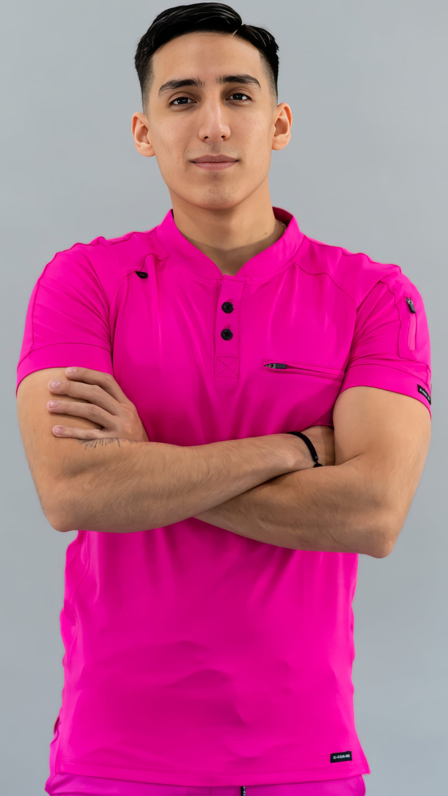 Men's Top 901, Fuchsia Super Stretch