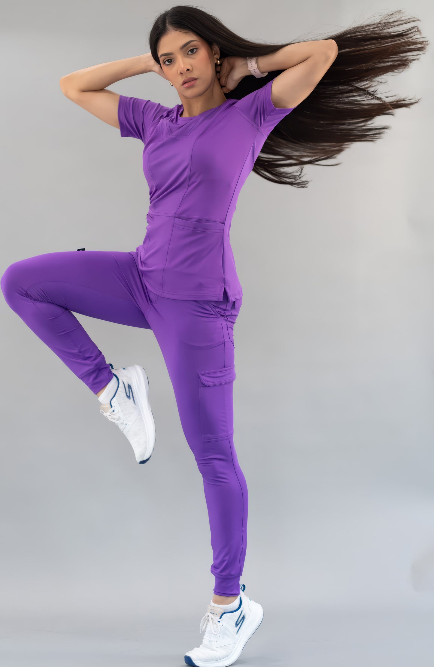 Women's Top 901 Purple, Super Stretch