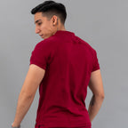 Men's Top 920 Burgundy Super Stretch